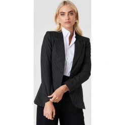 Trendyol Marynarka oversize w paski - Black. Czarne paski damskie Trendyol, w paski. Za 283.95 zł.
