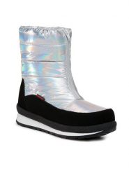 CMP Śniegowce Rae Wp 39Q4964J Srebrny. Szare buty zimowe dziewczęce CMP, bez wzorów, z materiału, bez zapięcia. Za 349.99 zł.