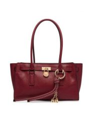 MICHAEL Michael Kors Torebka Hamilton 30F5GNXT0L Czerwony. Czerwone torebki do ręki damskie MICHAEL Michael Kors, bez wzorów, ze skóry, bez dodatków. Za 1,329.00 zł.