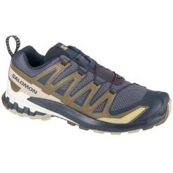 Buty Salomon Xa Pro 3D v9 M 474675 szare. Szare trekkingi męskie na fitness i siłownię. Za 758.78 zł.