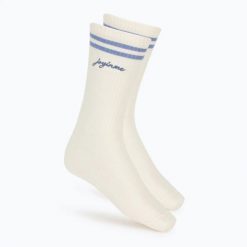 Skarpety damskie JOYINME Statement. Niebieskie skarpety damskie Joy in me, bez wzorów, z bawełny. Za 52.99 zł.