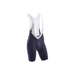 Spodenki na rower ROADCYCLING RC100 męskie. Niebieskie szorty męskie TRIBAN, m, bez wzorów, z elastanu. Za 99.99 zł.