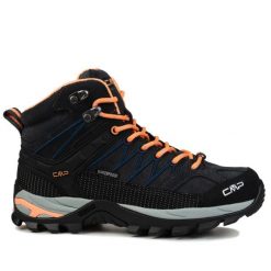Buty damskie trekingowe CMP RIGEL MID. Brązowe trekkingi damskie CMP, trekkingowe. Za 338.00 zł.