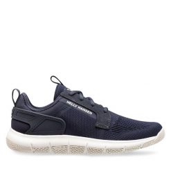 Buty do sportów wodnych Helly Hansen. Niebieskie obuwie sportowe damskie Helly Hansen, bez wzorów, żeglarskie. Za 419.99 zł.