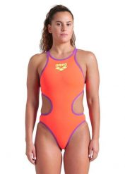 Strój Kąpielowy damski Arena One Biglogo One Piece. Brązowe kostiumy jednoczęściowe damskie Arena, l, bez wzorów, z materiału, eleganckie, na fitness i siłownię. Za 206.99 zł.