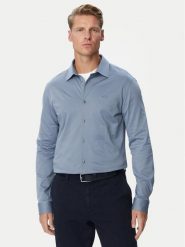 BOSS Koszula Mysoft 50519748 Niebieski Regular Fit. Niebieskie koszule męskie Boss, m, bez wzorów, z bawełny, bez kołnierzyka, bez ramiączek. Za 499.99 zł.