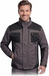 Reis Męska bluza robocza stójka Cordura twill elastan stretch zamek napy ochrona ciała pasy odblaskowe budowa kierowca przemysł - szary/stalowy M. Brązowe bluzy męskie Reis, m, bez wzorów, z elastanu, bez kaptura. Za 141.00 zł.