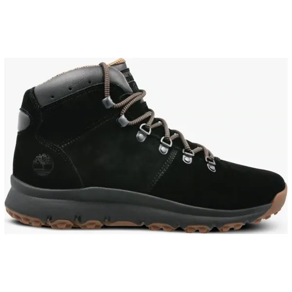Timberland World Hiker Mid buty męskie, czarny, rozmiar 45,5. Czarne trekkingi męskie Timberland, na zimę, outdoorowe. W wyprzedaży za 382.49 zł.