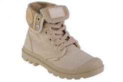 Buty sportowe Sneakersy damskie, Palladium Baggy. Brązowe obuwie sportowe damskie Palladium, bez wzorów, z materiału, trekkingowe. Za 393.75 zł.