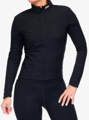 Kurtka rowerowa damska POC Thermal Splash Jacket. Czarne kurtki damskie POC, na zimę, xs, bez wzorów, z włókna, bez kaptura. Za 959.45 zł.