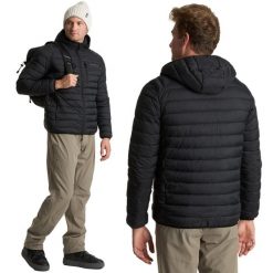 Kurtka męska KADVA Canyon. Czarne kurtki męskie KADVA, m, bez wzorów, trekkingowe. Za 139.99 zł.