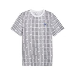 Męska koszulka Essentials Logo Lab PUMA White. Białe koszulki sportowe męskie Puma, m, bez wzorów, bez kołnierzyka, bez ramiączek, na fitness i siłownię. Za 109.00 zł.