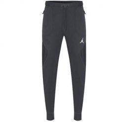 Spodnie sportowe męskie Nike Jordan. Szare spodnie sportowe męskie Nike, l, bez wzorów, z bawełny. Za 304.65 zł.