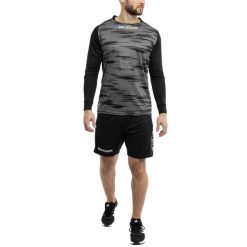 Zestaw Bramkarski Unisex Dla Dorosłych. Czarne koszule damskie Givova, bez wzorów, bez kołnierzyka, bez ramiączek. Za 223.99 zł.