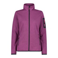 Bluza damska turystyczna CMP 34H6386. Fioletowe bluzy damskie CMP, xl, bez wzorów, bez kaptura. Za 248.50 zł.