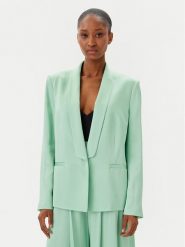 BOSS Marynarka Janka3 50537473 Zielony Regular Fit. Zielone żakiety damskie Boss, bez wzorów, z syntetyku. Za 1,259.00 zł.