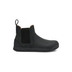 Botki Xero Shoes Ridgeway Chelsea. Czarne botki męskie XERO SHOES, na jesień, bez wzorów, ze skóry, eleganckie, bez zapięcia. Za 860.75 zł.