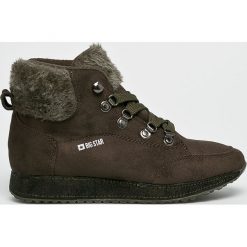Big Star - Buty. Czarne obuwie sportowe damskie Big Star, z materiału. Za 159.90 zł.