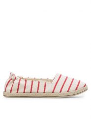 Jenny Fairy Espadryle KAYLA WSK1609-05 Biały. Białe espadryle damskie Jenny Fairy, bez wzorów, z materiału, bez obcasa, bez zapięcia. Za 41.99 zł.