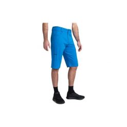 Spodenki turystyczne męskie Kilpi ALLES-M. Niebieskie krótkie spodenki sportowe męskie Kilpi, m, bez wzorów, z bawełny, trekkingowe. Za 153.53 zł.