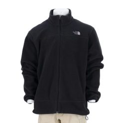 The North Face bluza męska polarowa czarna. Czarne bluzy męskie The North Face, l, bez wzorów, z materiału, bez kaptura. Za 170.36 zł.