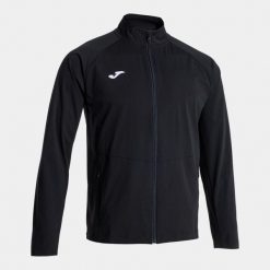 Kurtka z dresu Joma Doha II. Czarne kurtki męskie Joma, xl, bez wzorów, z dresówki, na fitness i siłownię. W wyprzedaży za 174.80 zł.