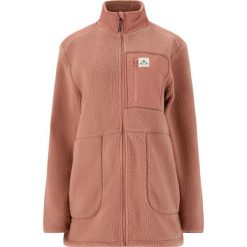 Damski długi polar Whistler Felis Teddy. Brązowe bluzy sportowe damskie Whistler, bez wzorów, z polaru, bez kaptura, narciarskie. Za 263.50 zł.