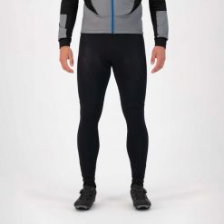 Spodnie rowerowe męskie Rogelli Essential z wkładką żelową. Czarne spodnie sportowe męskie Rogelli, m, bez wzorów, rowerowe. W wyprzedaży za 250.00 zł.