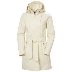 Płaszcz damski Helly Hansen Welsey II. Białe płaszcze damskie Helly Hansen, na lato, xl, bez wzorów, z materiału, eleganckie, bez kaptura. Za 925.00 zł.