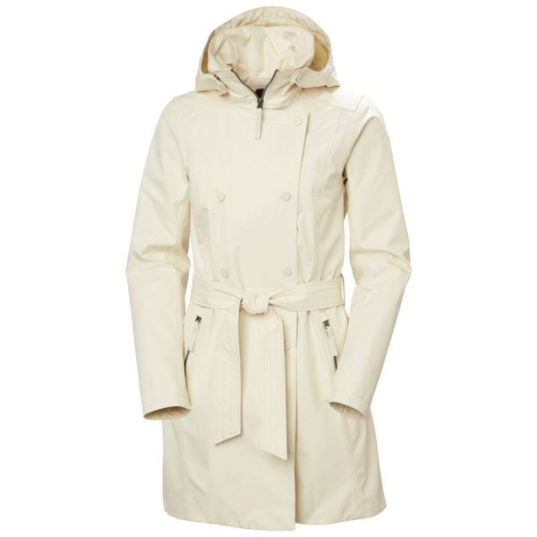 Płaszcz damski Helly Hansen Welsey II. Białe płaszcze damskie Helly Hansen, na lato, xl, bez wzorów, z materiału, eleganckie, bez kaptura. Za 836.50 zł.
