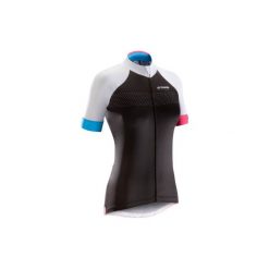 Koszulka krótki rękaw na rower 900 TEAM damska. T-shirty damskie marki B'TWIN. W wyprzedaży za 129.99 zł.