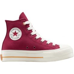 Buty sportowe damskie Converse Chuck Taylor All Star Lift. Czerwone obuwie sportowe damskie Converse, bez wzorów. Za 490.00 zł.