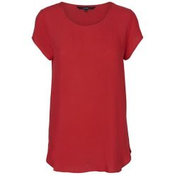Vero Moda Bluzka damska Boca Ss Bluza Noos Chinese Red (rozmiar XS). Czerwone bluzki damskie Vero Moda, xs, bez wzorów, bez kaptura. W wyprzedaży za 37.00 zł.