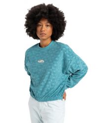 Polarowe spodenki dla Kobiety TROPIC DAY SPONGE Niebieski. Niebieskie szorty damskie Quiksilver, m, bez wzorów, z bawełny. Za 299.99 zł.
