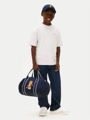 Tommy Hilfiger T-Shirt Essential Archive KB0KB09646 Szary Regular Fit. Szare t-shirty dla chłopców Tommy Hilfiger, bez wzorów, z bawełny, bez ramiączek. Za 109.99 zł.