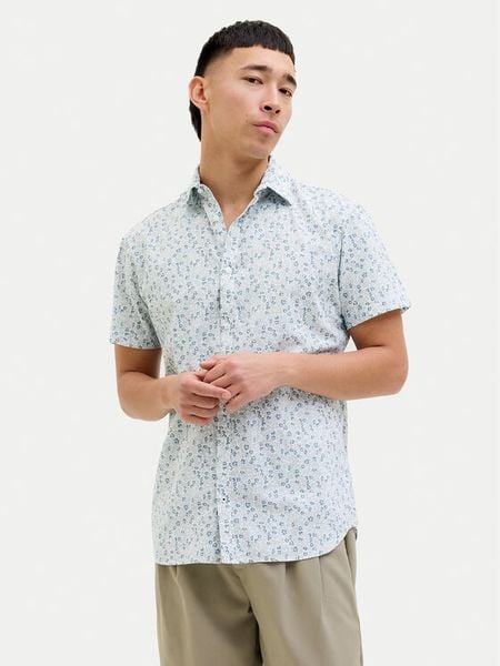 Jack & Jones Koszula Summer 12274951 Kolorowy Regular Fit. Koszule męskie Jack & Jones, m, bez wzorów, bez kołnierzyka, bez ramiączek. Za 159.99 zł.