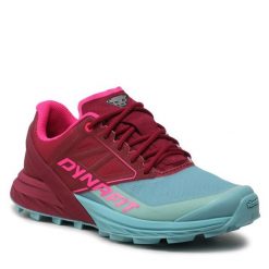 Buty do biegania Dynafit. Czerwone obuwie sportowe damskie Dynafit, bez wzorów, do biegania. Za 399.99 zł.