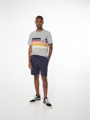 Spodenki męskie ProtestPRTAECKER shorts. Niebieskie krótkie spodenki sportowe męskie Protest, m, bez wzorów, z materiału, trekkingowe. Za 129.90 zł.