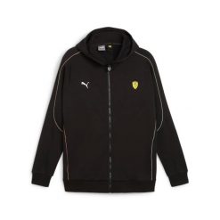 Bluza Sportowa Męska Puma Ferrari Race. Czerwone bluzy męskie Puma, l, bez wzorów, z materiału, z kapturem. Za 313.81 zł.