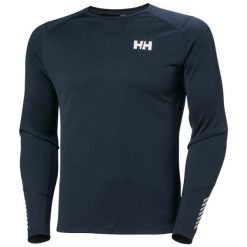 Bluza Helly Hansen Active Crew. Niebieskie bluzy męskie Helly Hansen, xl, bez wzorów, z poliesteru, bez kaptura. Za 296.50 zł.