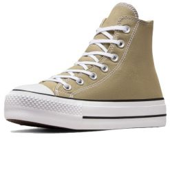 Buty Chuck Taylor All Star Lift Rozmiar 40 - A07571C Brązowy. Białe trampki i tenisówki damskie Converse, bez wzorów, retro, bez zapięcia. Za 400.50 zł.