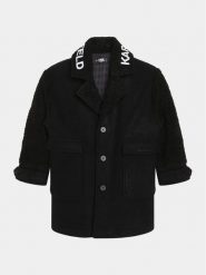Karl Lagerfeld Kids Płaszcz Z16169 S Czarny Regular Fit. Czarne kurtki i płaszcze dla dziewczynek Karl Lagerfeld Kids, bez wzorów, z syntetyku, bez kaptura. Za 939.99 zł.