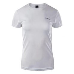 T-shirt Damski Sibic. Białe t-shirty damskie Hi-tec, l, bez wzorów, z materiału, bez kołnierzyka. Za 66.99 zł.