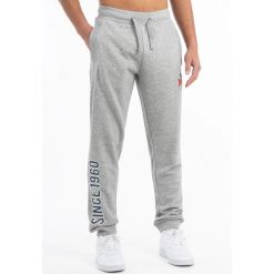 Spodnie do biegania Lonsdale Virkie. Niebieskie eleganckie spodnie męskie Lonsdale, s, bez wzorów, z dresówki. Za 190.00 zł.