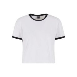 Koszulka damska Urban Classics Contrast Retro. Białe t-shirty damskie Urban Classics, xl, bez wzorów, z bawełny, casualowe, bez kołnierzyka. Za 89.50 zł.