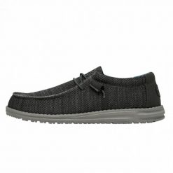 HeyDude Męskie Mokasyny Wally Sox. Czarne mokasyny męskie Hey dude, z materiału. Za 199.00 zł.