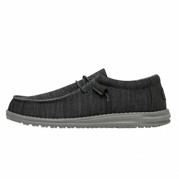 HeyDude Męskie Mokasyny Wally Sox. Szare mokasyny męskie Hey dude, z materiału. Za 199.00 zł.