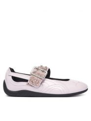 Puma Baleriny Speedcat Ballet Dress-Up II Wns 408266 01 Różowy jasny. Czerwone baleriny damskie Puma, bez wzorów, ze skóry, bez obcasa. Za 479.99 zł.