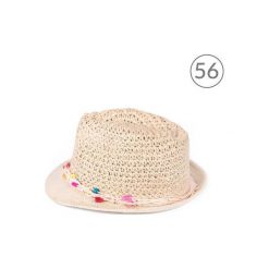 Kapelusz dziecięcy Coral beżowy r. 56. Czapki dla dzieci marki Art of Polo. Za 32.72 zł.