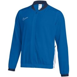 Bluza męska Nike Dri-Fit Academy 25. Niebieskie bluzy męskie Nike, m, bez wzorów, z materiału, bez kaptura, na fitness i siłownię, dri-fit (nike). Za 141.99 zł.